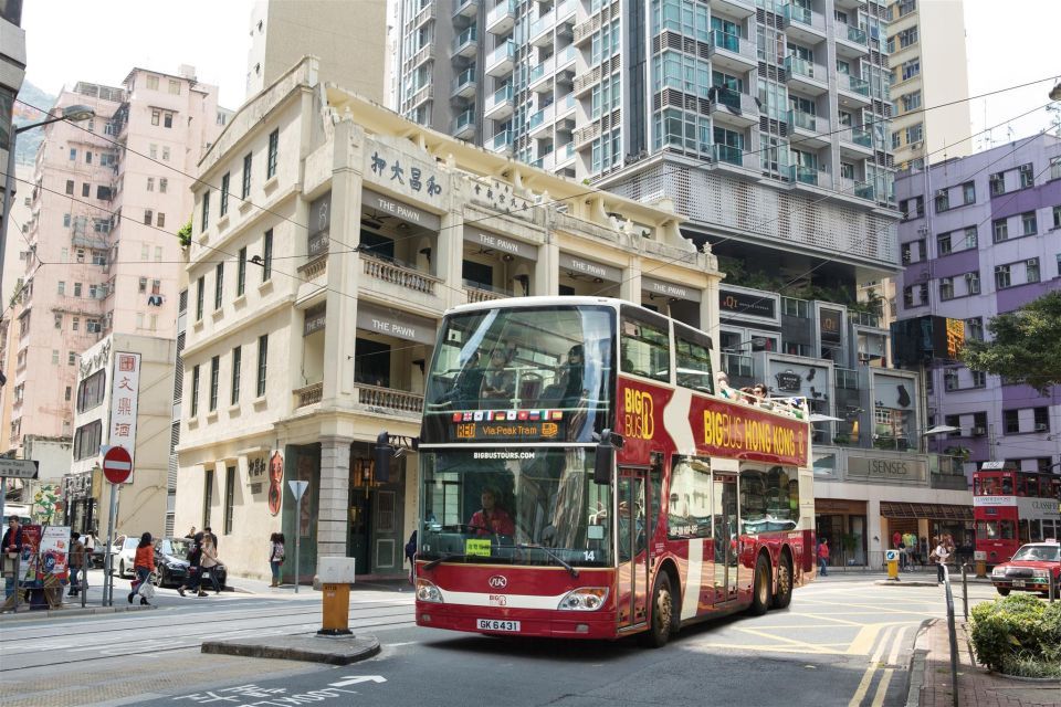 Hong Kong Hop-On Hop-Off Open-Top Bus Tour